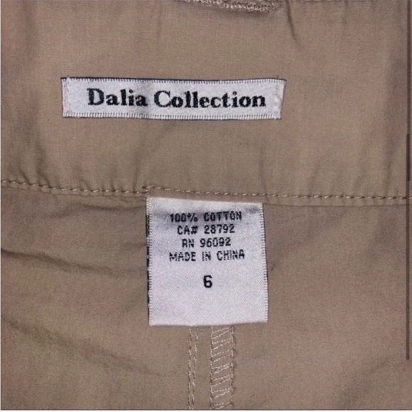Dalia Collection Tan Bell Skirt Size 6 - Picture 3 of 4